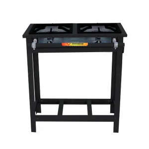 Fogão Industrial Venâncio Vulcão 2 Bocas 30X30 C/ Pé 