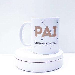 Caneca de cerâmica Dia do Pai