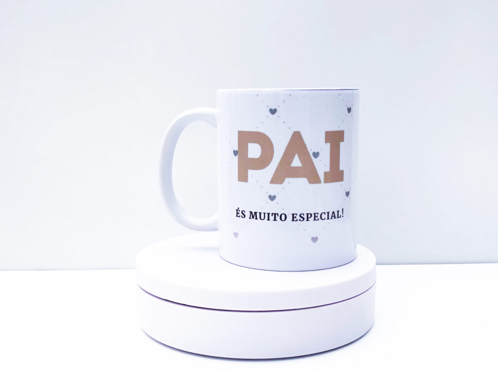 Caneca de cerâmica Dia do Pai