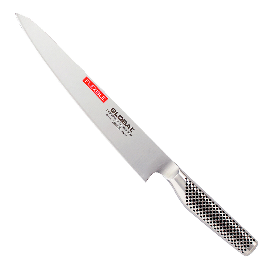 Faca Global G-18 – Faca de filete flexível, 24 cm