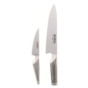 Facas Global G-201 – Conjunto de 2 facas, (G-2 e GS-1)