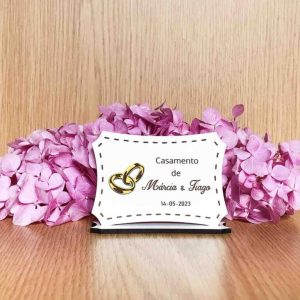 Lembrança Casamento  Alianças