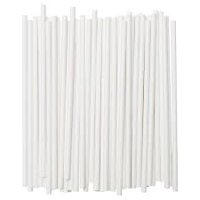 Palhinhas Papel Kraft Embaladas Individualmente (100 unidades)