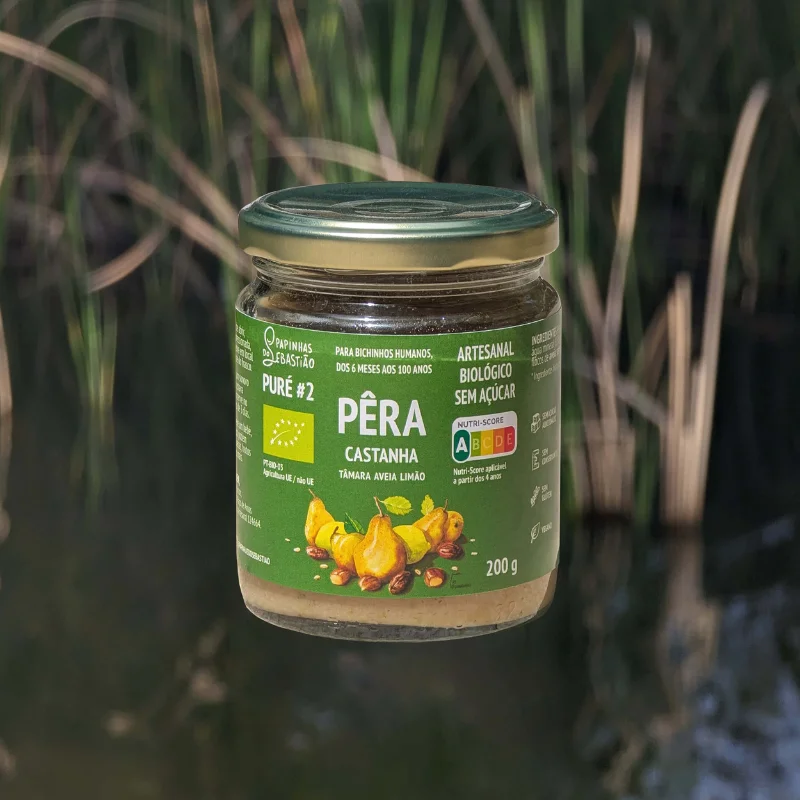 Papinhas do Sebastião – Papa#2 – Pêra e Castanha – PT-BIO-03