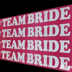 Faixa Team Bride Pink unid.