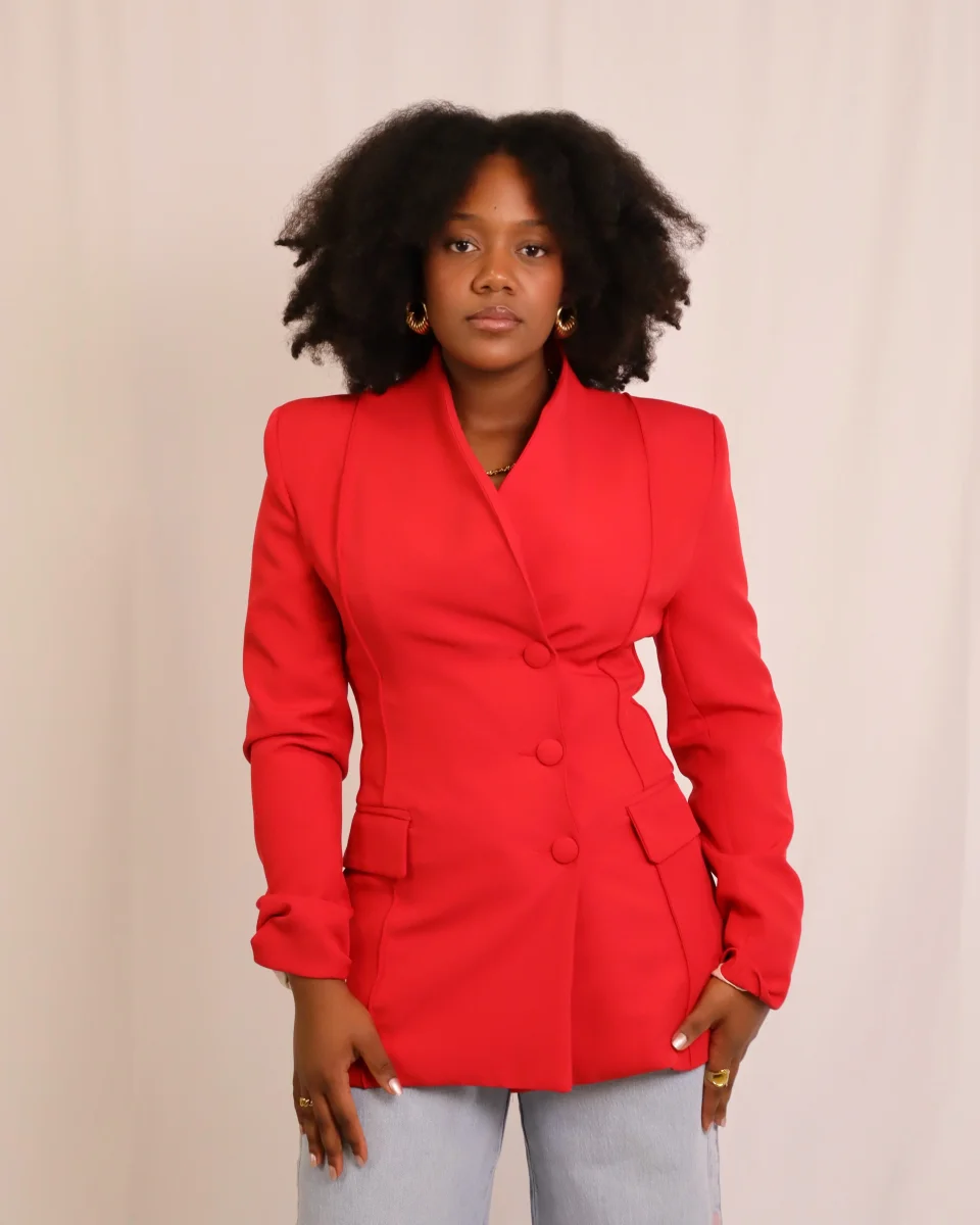 Blazer Lumina Rouge
