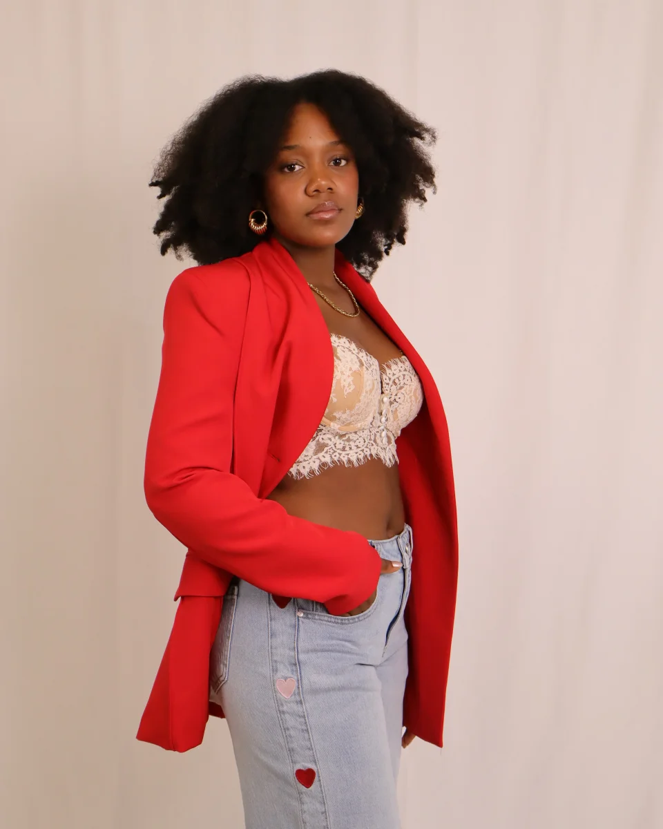 Blazer Lumina Rouge - Image 3