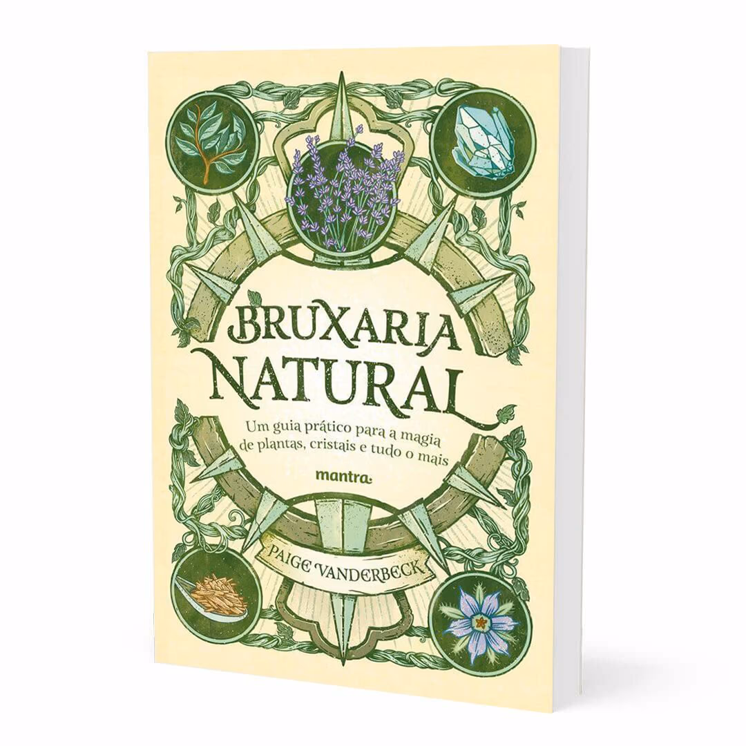 Livro – Bruxaria Natural: Guia prático para magia de plantas e cristais