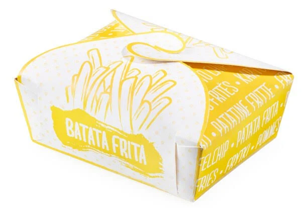 Caixa para Batata Frita Pequena (cada 100 unidades)