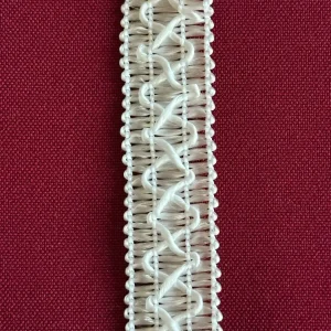 Galão Festonado — Algodão 100% Natural 15mm