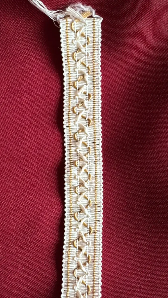 Galão Fio de Luz — Algodão 80% 25mm
