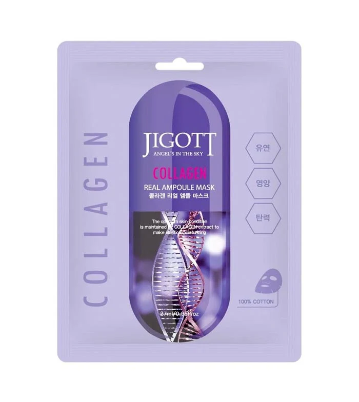 JIGOTT - Máscara Facial de Extrato de Colágeno