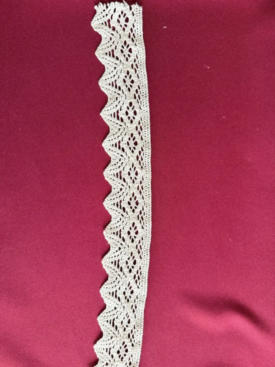 Renda Arabesco Herança — Algodão 100% 50mm